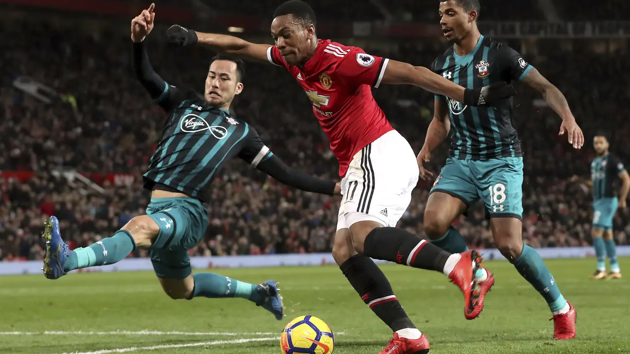 Manchester United, Southampton, Premier League