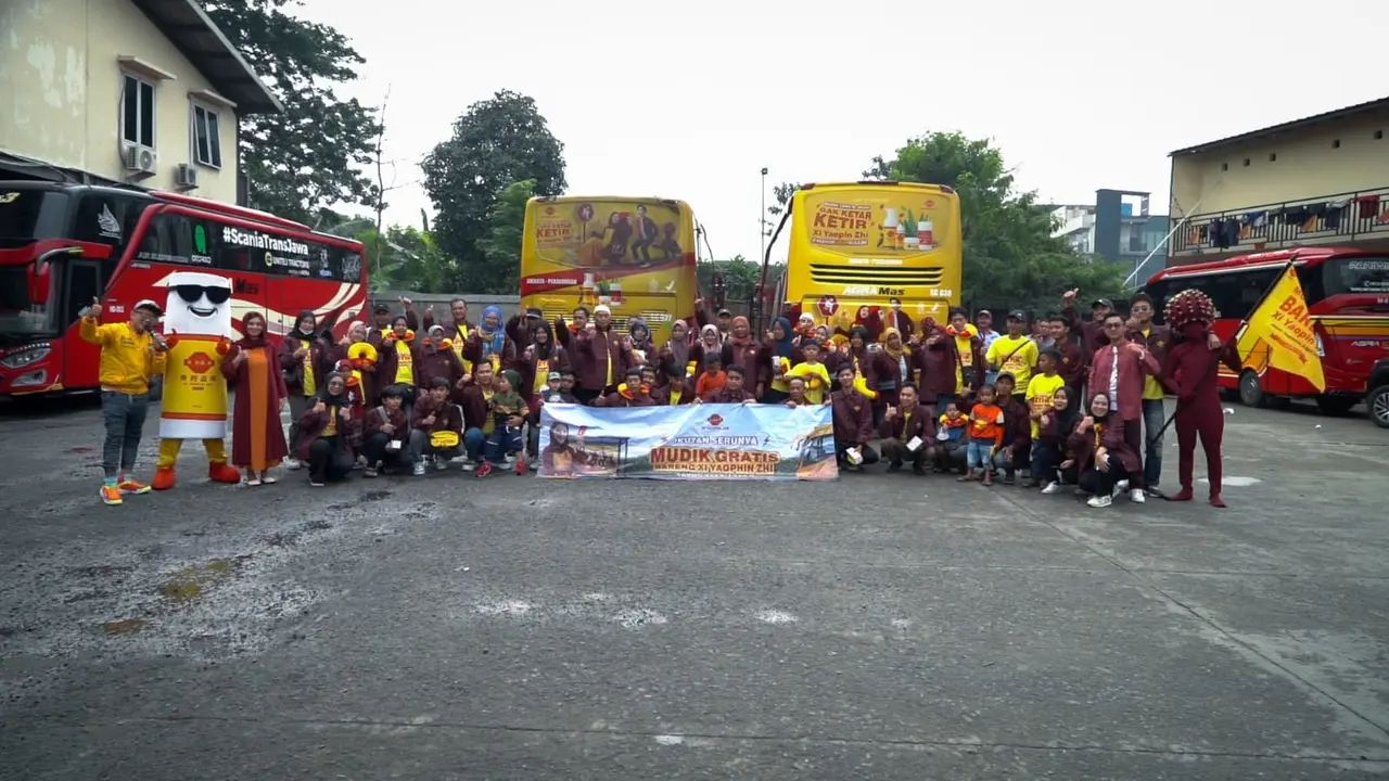 Mudik Gratis Bareng Xi Yaopin Zhi