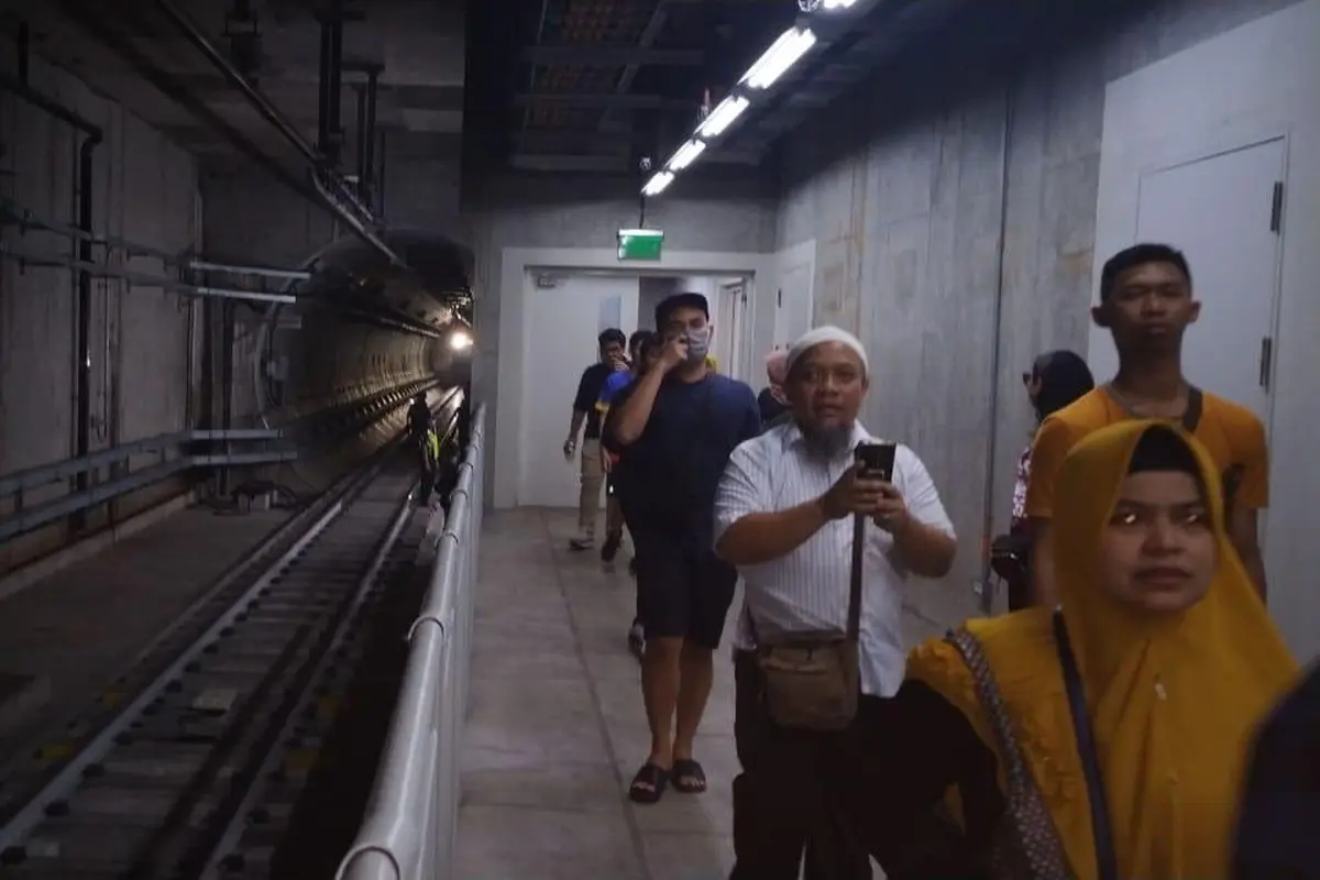 Pasca Listrik Padam, Penumpang MRT Jakarta Berhasil Dievakuasi 100 Persen
