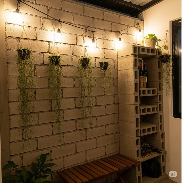 Teras Kafe Style Vertikal