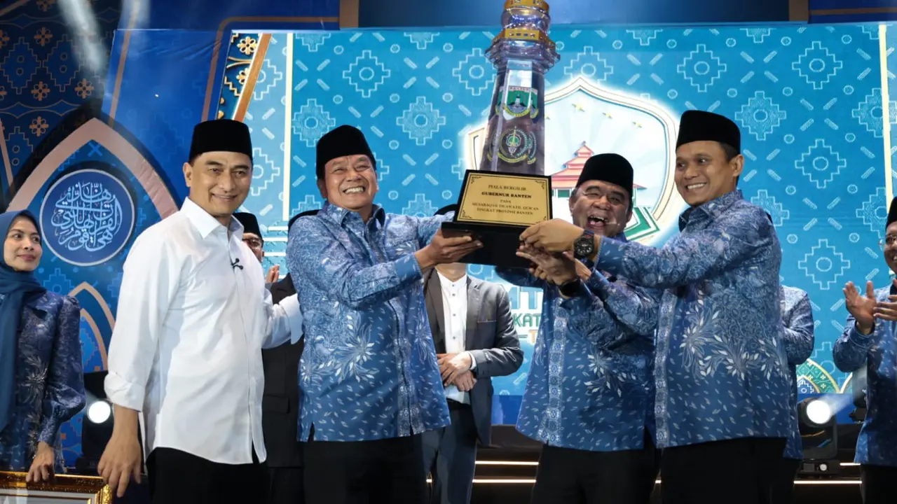 Di Tengah Bencana Kebakaran TPA Jatiwaringin, Kafilah Kabupaten Tangerang Pertahankan Juara Umum MTQ ke-23 Provinsi Banten