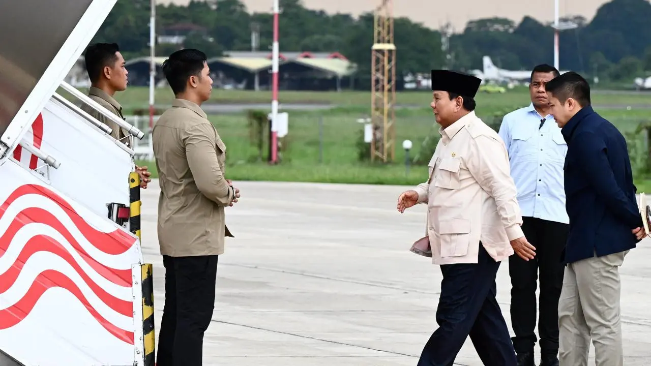 Presiden Prabowo Subianto melakukan kunjungan ke Kuala Lumpur, Malaysia, Minggu (6/4/2025).