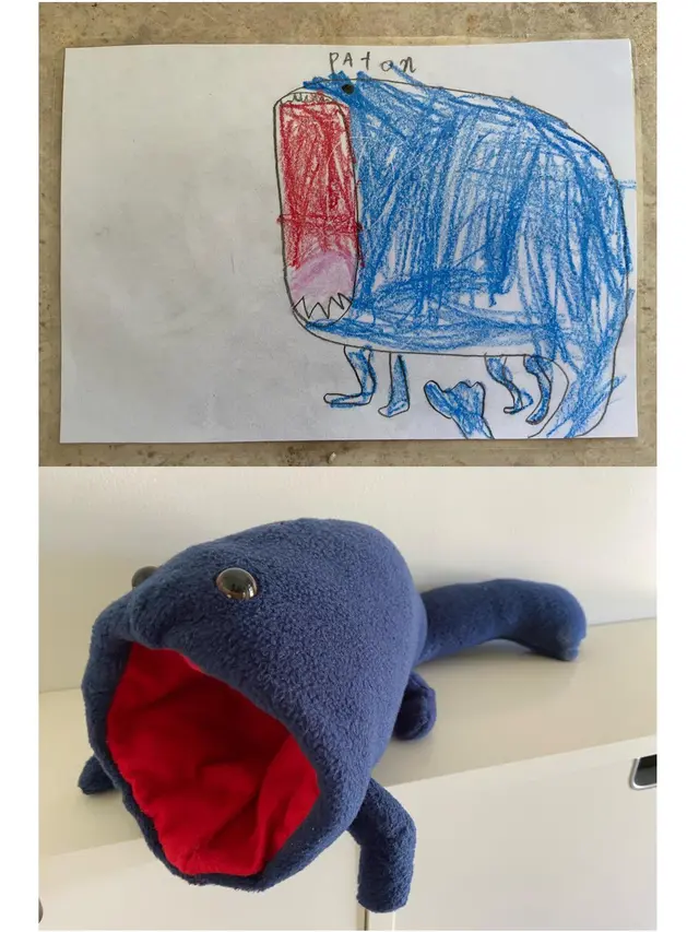 Guru TK Ini Bikin Boneka dari Gambar Imajinatif Murid, 6 Hasilnya Bikin Takjub