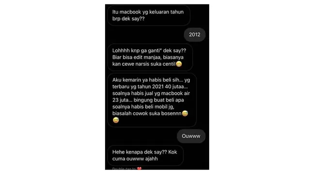 6 Chat Cowok Pamer Kekayaan Ini Bikin Ilfeel Sekaligus Geregetan