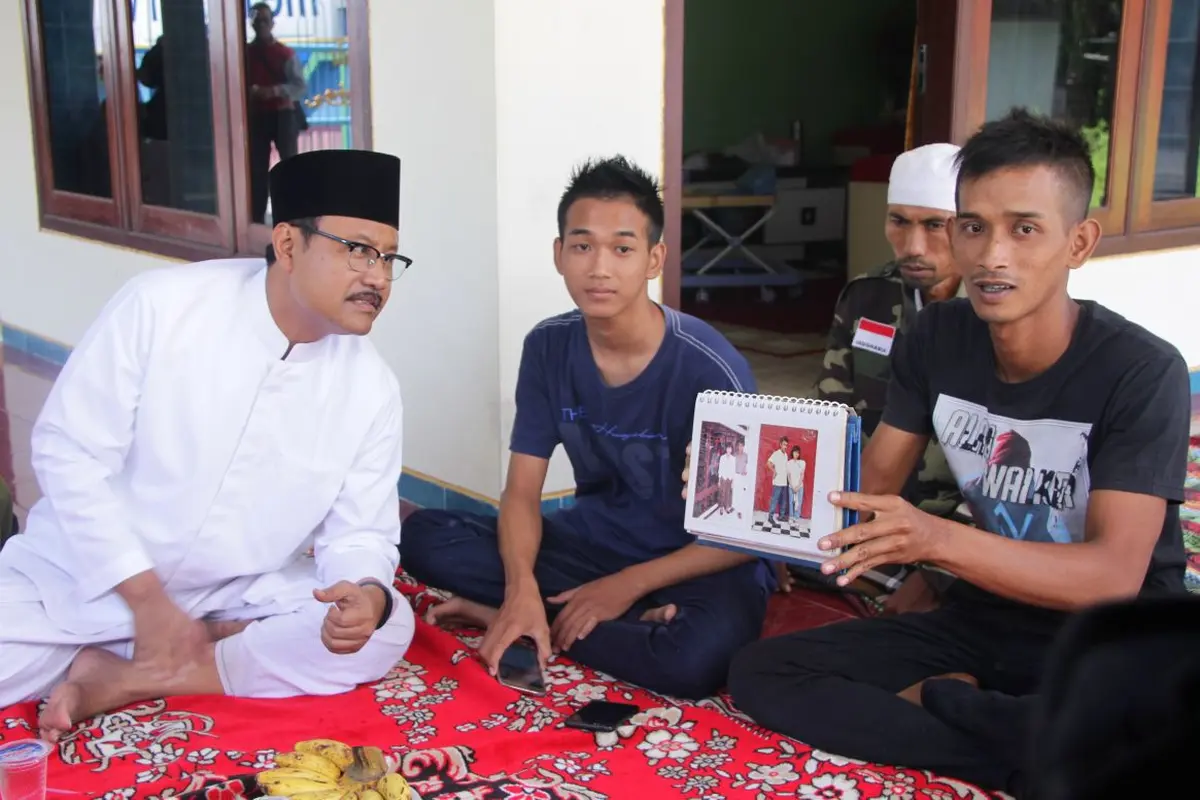 Calon Gubernur Jawa Timur nomor urut 2 Gus Ipul. (Liputan6.com/Dian Kurniawan)