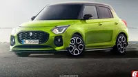 Suzuki Swift 2024 Dipersiapkan, Ini Tampilan Barunya (Carscoops)