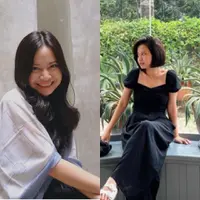 Jika biasanya Hanggini selalu tampil dengan rambut panjang yang indah. Kini ia tampil cukup berbeda, bagaimana penampilannya? Yuk intip. dok. @hanggini