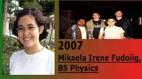 Mikaela Fudolig adalah seorang wanita jenius yang berhasil masuk menjadi mahasiswa Fisika termuda di usia 11 tahun.