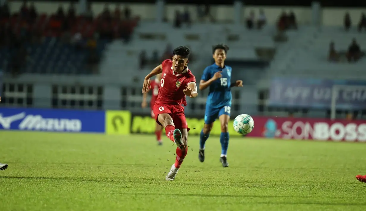 Timnas Indonesia U-23 berhasil lolos ke babak final Piala AFF U-23 2023 setelah menggulung tuan rumah Timnas Thailand U-23. (FOTO: Dok. PSSSI)