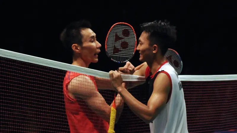 Ihsan Maulana M dan Lee  Chong Wei