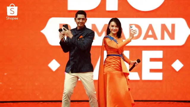 Aldebaran dan Andi Main Goyang Shopee.