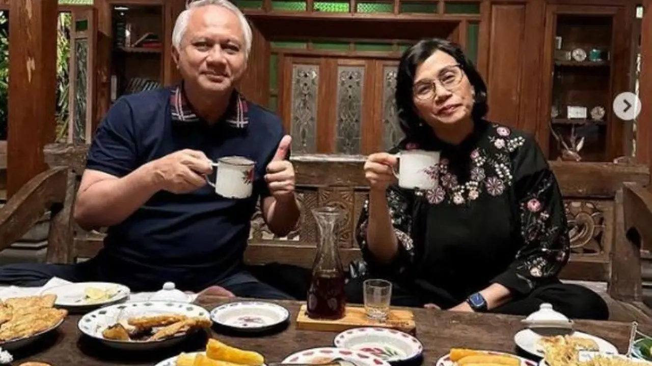 Sri Mulyani Suka Makan di Warung Pecel dan Gudeg