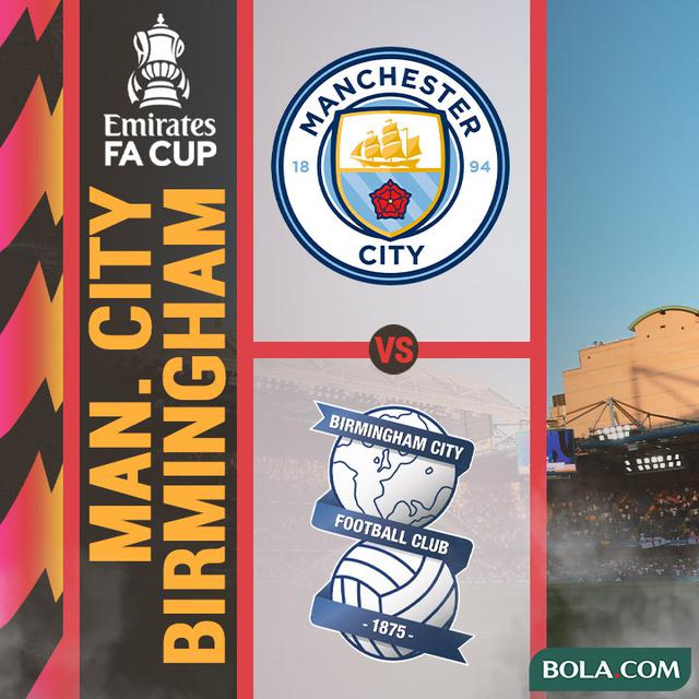 Piala FA - Manchester City Vs Birmingham City