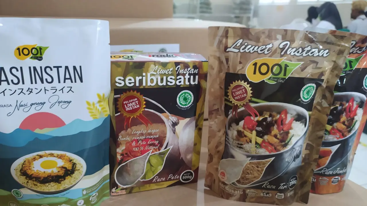 Legitnya Beras Liwet Instan 1001 Garut, Cocok Sebagai Pengganti Mi Instan
