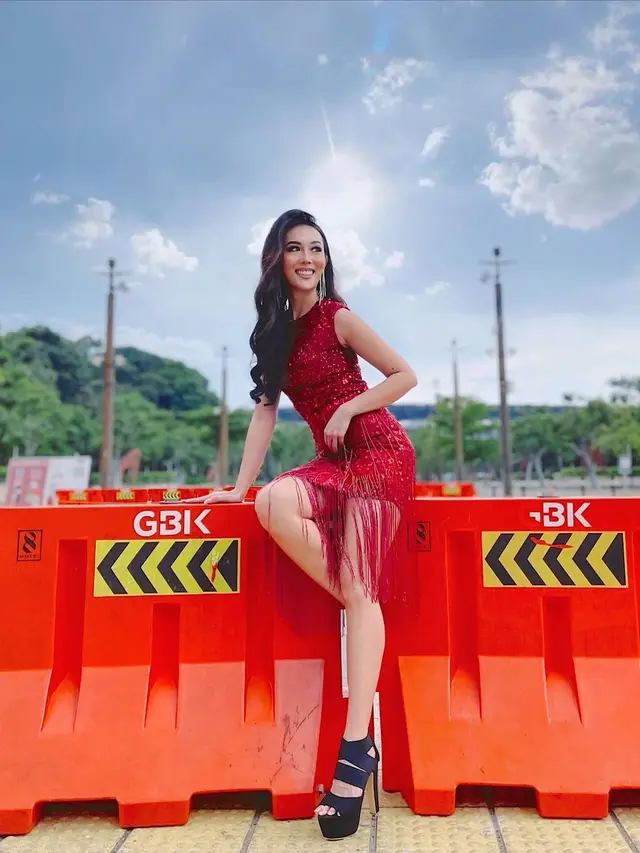 7 Pesona Olivia Aten, Wakil Indonesia di Ajang Miss Global 2022
