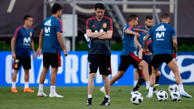 Pelatih Spanyol Dipecat, Hierro Pimpin Timnas Spanyol di Piala Dunia 2018