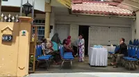 Kediaman mantan Wakapolda Sumut yang tewas dengan kaki terikat. (Fisca Tanjung/JawaPos.com)