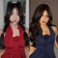 OOTD Fuji an Kenakan Atasan Rp200 ribuan. [@fuji_an]