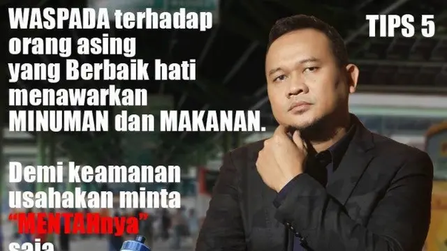 tips mudik ala cak lontong