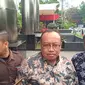 Pj Gubernur Nusa Tenggara Barat (NTB) Lalu Gita Ariadi usai diperiksa KPK terkait kasus korupsi Wali Kota Bima Muhammad Lutfi. (Liputan6.com/Fachrur Rozie)