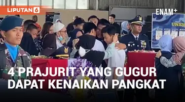 MOMEN HARU, JENAZAH 4 PRAJURIT TNI AU