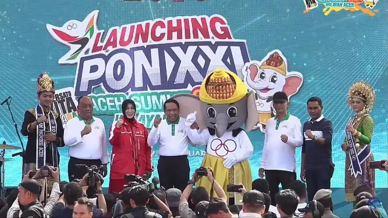 Peluncuran Maskot, Logo, Tagline PON Aceh 2024