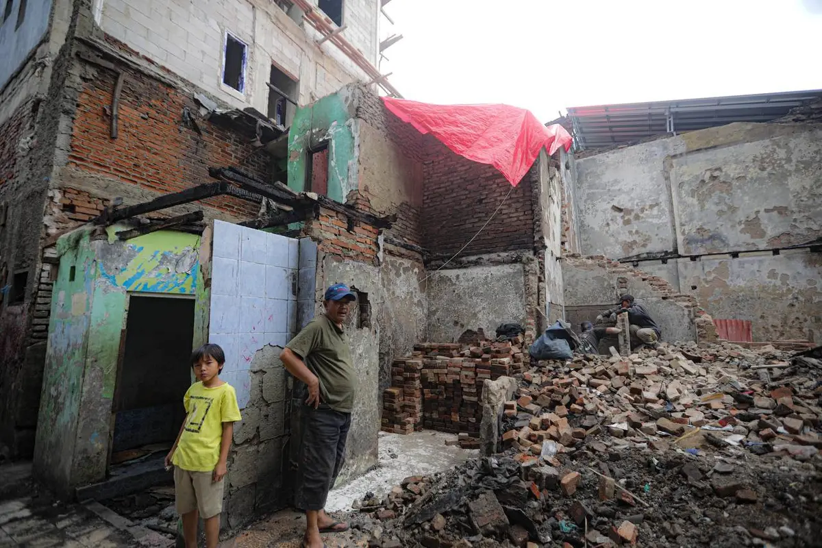rumah kebakaran di bandung