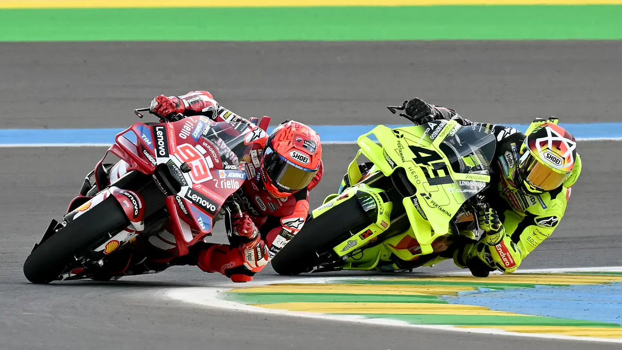 Marc Marquez dan Fabio Di Giannantonio