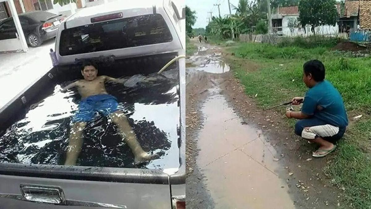 Kelakuan Nyeleneh Bapak-Bapak di Jalan Raya, Dijamin Bikin Cekikikan