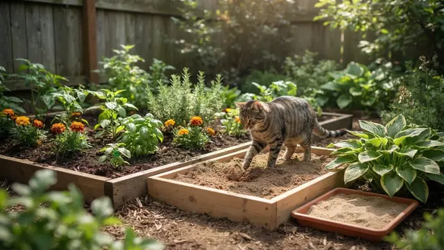 Cara Mencegah Kucing Menggali Tanaman di Halaman
