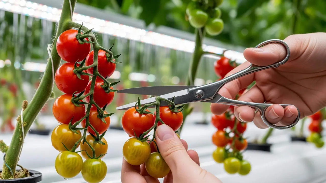 cara buat hidroponik tomat cherry panen 2 bulan