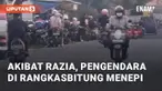 Viral sebuah video terkait momen razia yang buat banyak pemotor menepi. Kejadian ini berada di Jalan Ir Sutami Cisalam, Rangkasbitung