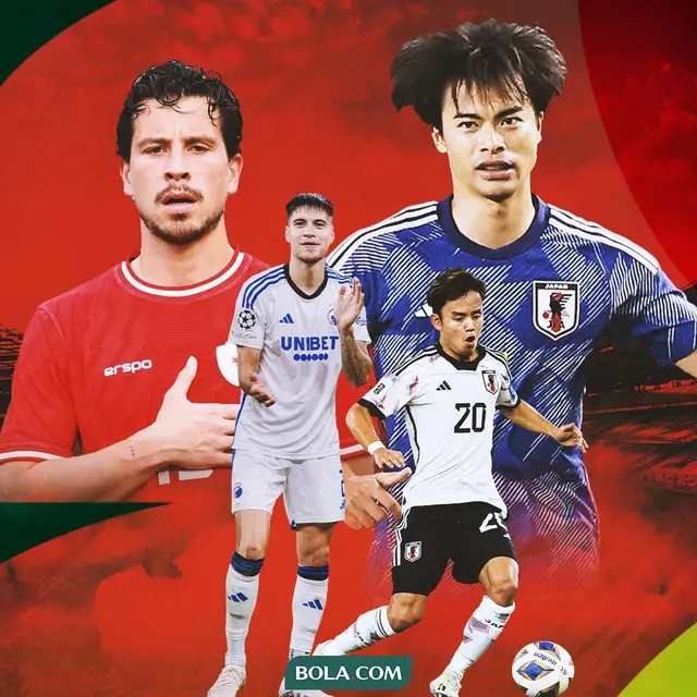 Ilustrasi - Adu 5 Pemain Termahal Timnas Indonesia Vs Jepang