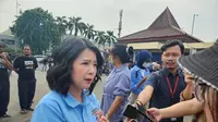 Wakil Ketua Dewan Pembina Partai Solidaritas Indonesia (PSI) Grace Natalie. (Liputan6.com/ Fachrur Rozie)