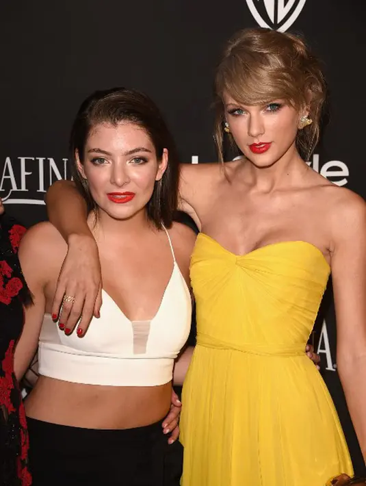 Dalam pernyataan Lorde membuat publik berspekulasi bahwa ia dan Taylor sudah tak bersahabat lagi. Lewat tulisan di twitter, Lorde menuliskan hal yang sebenarnya terjadi, termasuk soal ucapannya itu. (AFP/Bintang.com)
