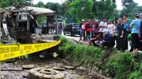 Sopir Bus Maut di Pemalang Terancam Jadi Tersangka