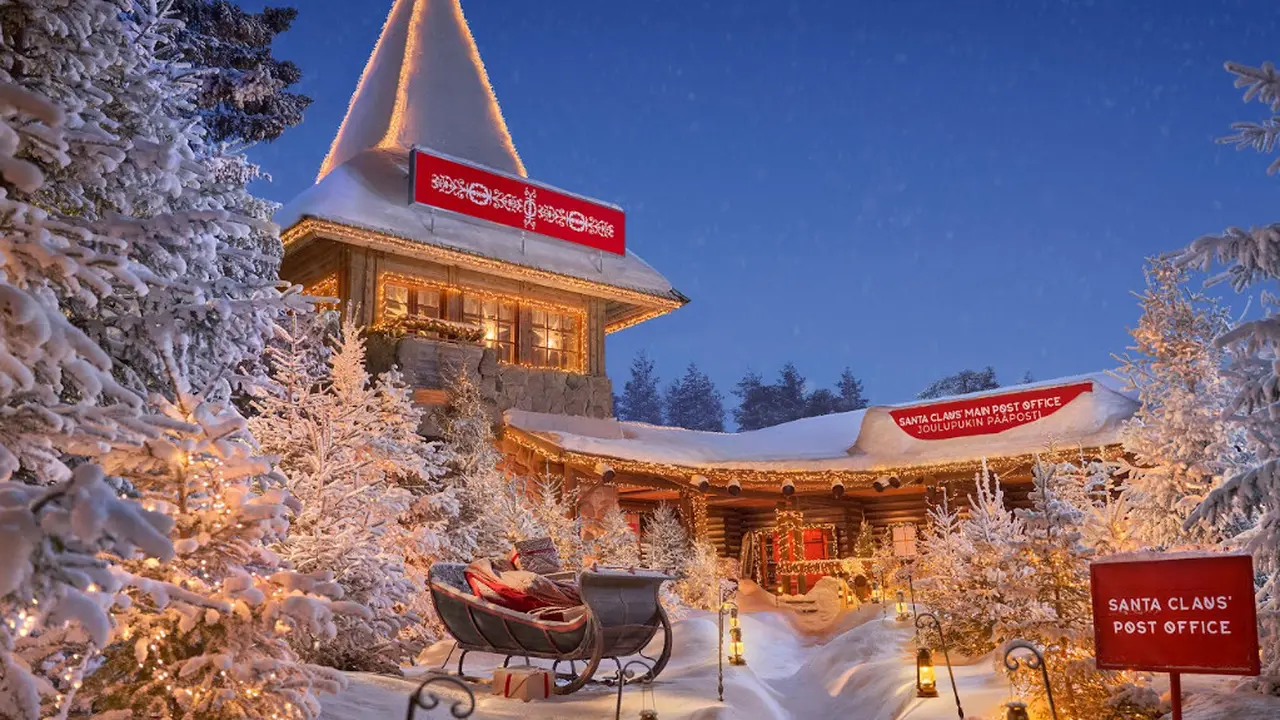 Kantor pos resmi Sinterklas di Rovaniemi, Finlandia