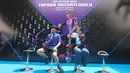 Pembalap rookie Prima Pramac Racing, Toprak Razgatlioglu, menghadiri acara Meet and Greet di SMK Negeri 39 Jakarta, Cempaka Putih, Jakarta Pusat, Selasa (20/1/2026). (Bola.com/M Iqbal Ichsan)