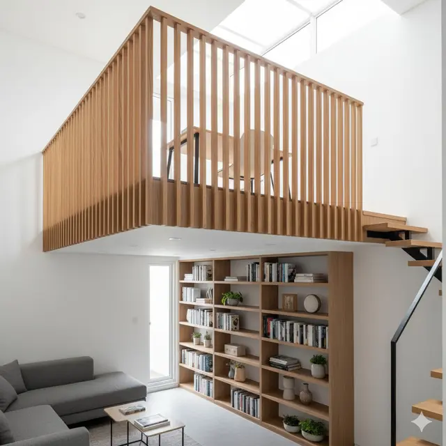 Model Rumah Mezzanine Type 36 Modern