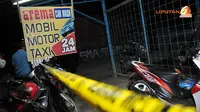 Cuci Mobil Arema TKP Penembakan Briptu Ruslan Digaris Polisi