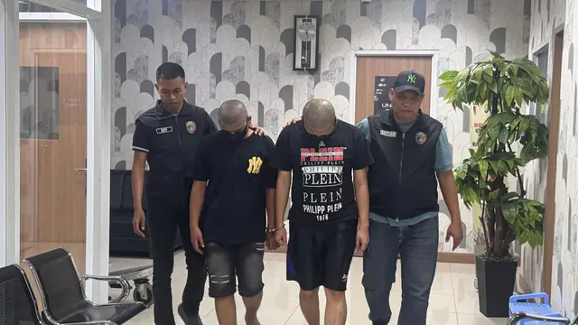 Penangkapan dua orang tersangka perekrut sekaligus pendamping para PMI ilegal.