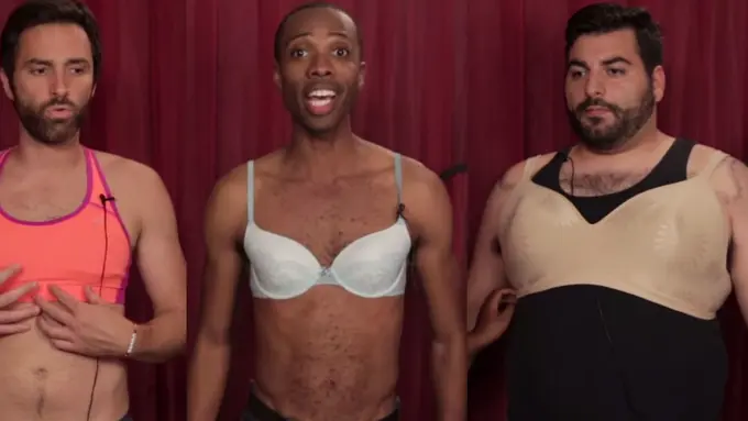 [Bintang] Melihat Perjuangan Para Cowok Pakai Bra Selama Seminggu!