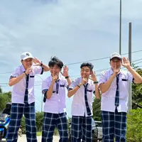 Potret kompak pemain Magic 5 di lokasi syuting. (Sumber: Instagram/radenrakhadpp)