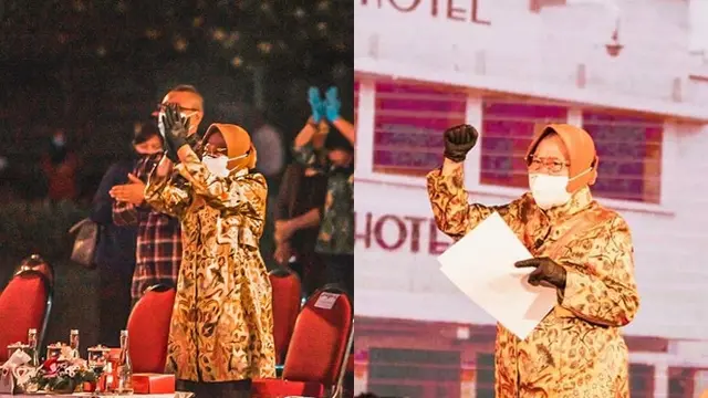 7 Potret Parade Seni Budaya Surabaya 2020 Digelar Virtual, Tri Rismaharini Baca Puisi