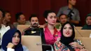 Dalam acara itu, Zaskia didepan para hadirin yang hadir dengan lantang melafalkan butir-butir dari Pancasila. (Adrian Putra/Bintang.com)