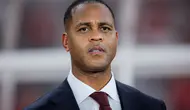 Pelatih Timnas Indonesia, Patrick Kluivert dalam laga melawan Timnas Bahrain di Stadion Utama Gelora Bung Karno, Jakarta, Selasa (25/3/2025). (Bola.com/Bagaskara Lazuardi).