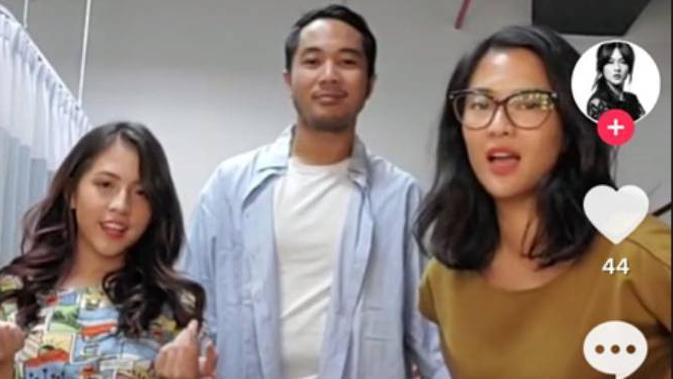 Dian Sastro beraksi di TikTok. Dok: tiktok.com