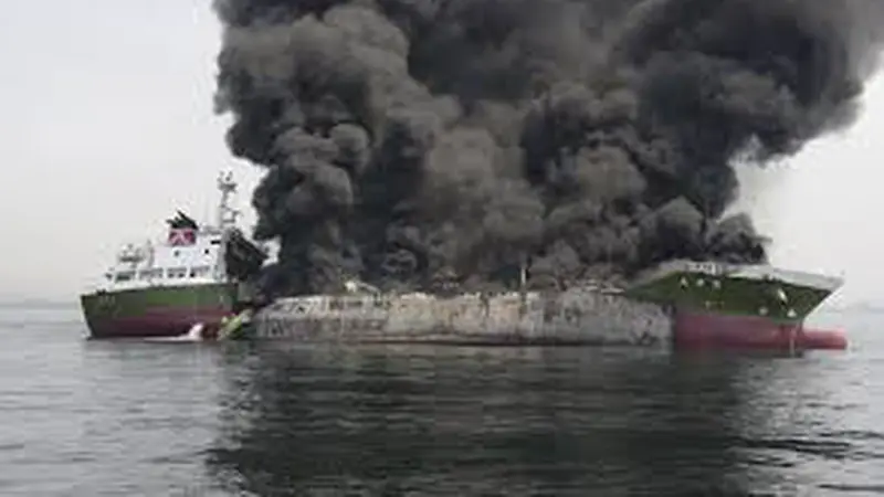 Kapal Tanker Minyak Meledak di Jepang, Kapten Kapal Hilang