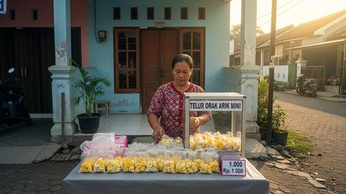 Makanan Kekinian Seribuan yang Bisa Dibuat dalam 3 Menit Telur Orak Arik Mini