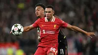 Bek Liverpool,&nbsp;Trent Alexander-Arnold. (AFP/Paul Ellis)